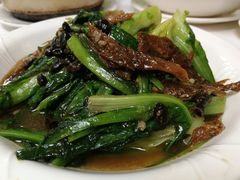 豆豉鲮鱼炒油麦菜-惠爱餐厅