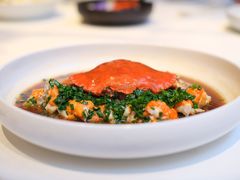 葱油蒸红膏蟹-玫瑰厅上海菜(兴国路店)