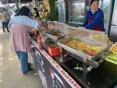 自助取餐区-北京上庄水库尚野露天户外自助烧烤