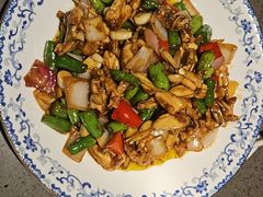 酱爆铁板蛙蛙跳-老头儿油爆虾(星光一期店)
