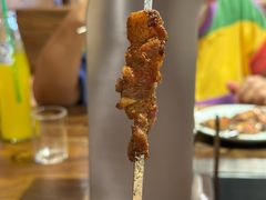烤羊肉筋-柿子树炭烤羊腿(金台路店)