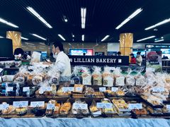 面包甜点陈列柜-莉蓮蛋挞(静安寺店)