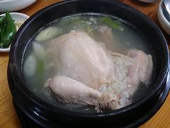-梨花参鸡汤