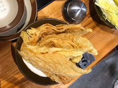 炸豆皮-锅来乐地锅鸡(安亭店)