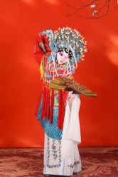 -后宫·古装汉服京剧儿童亲子全家福摄影