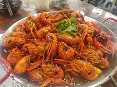 香辣小龙虾（大份）-海岛八号龙虾烧烤田鸡(蓝天路总店)