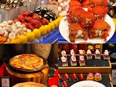 -广州万富希尔顿酒店·感趣自助餐厅·金秋蟹宴生蚝海鲜刺身
