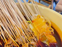 -拈签一笑黄牛肉辣卤串串