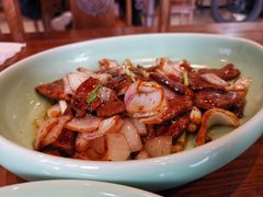 京葱爆猪肝-虎哥私房菜(馒头山店)