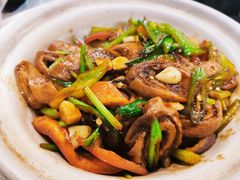 沙窝葱头烧肥肠-渔娘渔家丹东海鲜(东直门店)