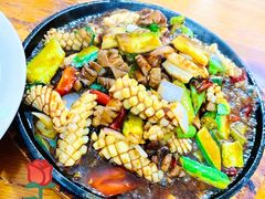 鱿鱼爆腰花铁板-卢庄(江汉路店)