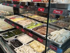 自助取餐区-辣妹子麻辣烫