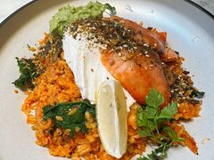 三文鱼泡菜波蛋饭-gaga(南京德基广场店)