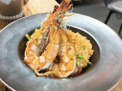 香煎虎虾海胆汁意大利饭-青花亭 Aobana HK