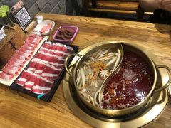 特选内蒙羔羊腿肉-四喜小胖·北京涮肉(五道营店)