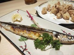 烤秋刀鱼-気楽亭和食料理(气乐亭大世界本店)