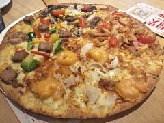 圣诞四合一比萨（大装薄脆）-必胜客(涂门街店)