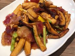 腊味炒三菇-四道菜·福建菜馆(新街口金鹰店)