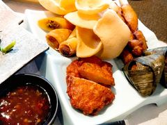 四色拼盘小吃-暹罗湾东南亚餐厅