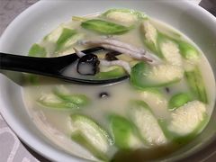 圣瓜上汤浸沙虫-香山家宴