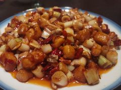 宫爆鸡丁-靠山屯东北农家菜(八龙桥雅苑店)