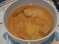 松茸鹿筋汤-北京饭店谭家菜