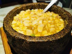 石锅鸡汤豆腐-绿茶餐厅(乐峰广场店)