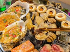 -围炉肉舍•炭烤活鳗•丹东海鲜烤肉(步行街店)