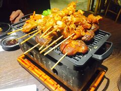 烤牛肉串粒-枫伝料理居酒屋