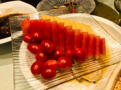 时令水果盘-君来梁溪饭店-餐厅