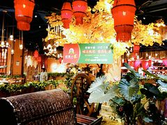 大堂-老滇山寨•云南特色菜•地方菜•民族风情歌舞表演(金碧店)