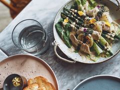 低温嫩鸡胸芦笋亚洲风味沙拉-The Rug Cafe(王府中环店)