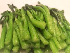 白灼广东菜心-乌兰湖畔草坪轻奢营地