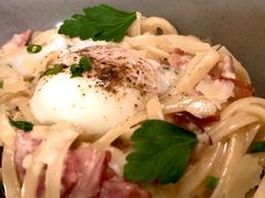 奶油培根半熟蛋意面-EN SPACE恩空间