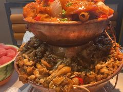 -锅立方•炭火蛙锅(六合万达广场店)