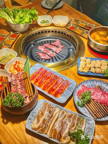 中山新韩式烤肉店东北人开的就是热情️‍