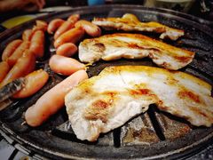 -明洞阿姨·韩式酱蟹烤肉·创意料理(三元桥店)