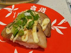 （炙）蛋黄酱叉烧肉-京樽回転寿司(奥林匹克店)