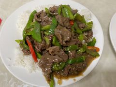 指天椒牛肉饭-好好滋味茶餐厅