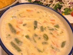 香浓蘑菇鸡汤-食彩美印度特色美食餐厅·印度料理