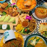 昆明探店｜泰国街边橙色房子里吃泰式大排档