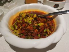 椒麻水煮鲜蚕豆-温德姆花园酒店-鼎丰阁中餐厅