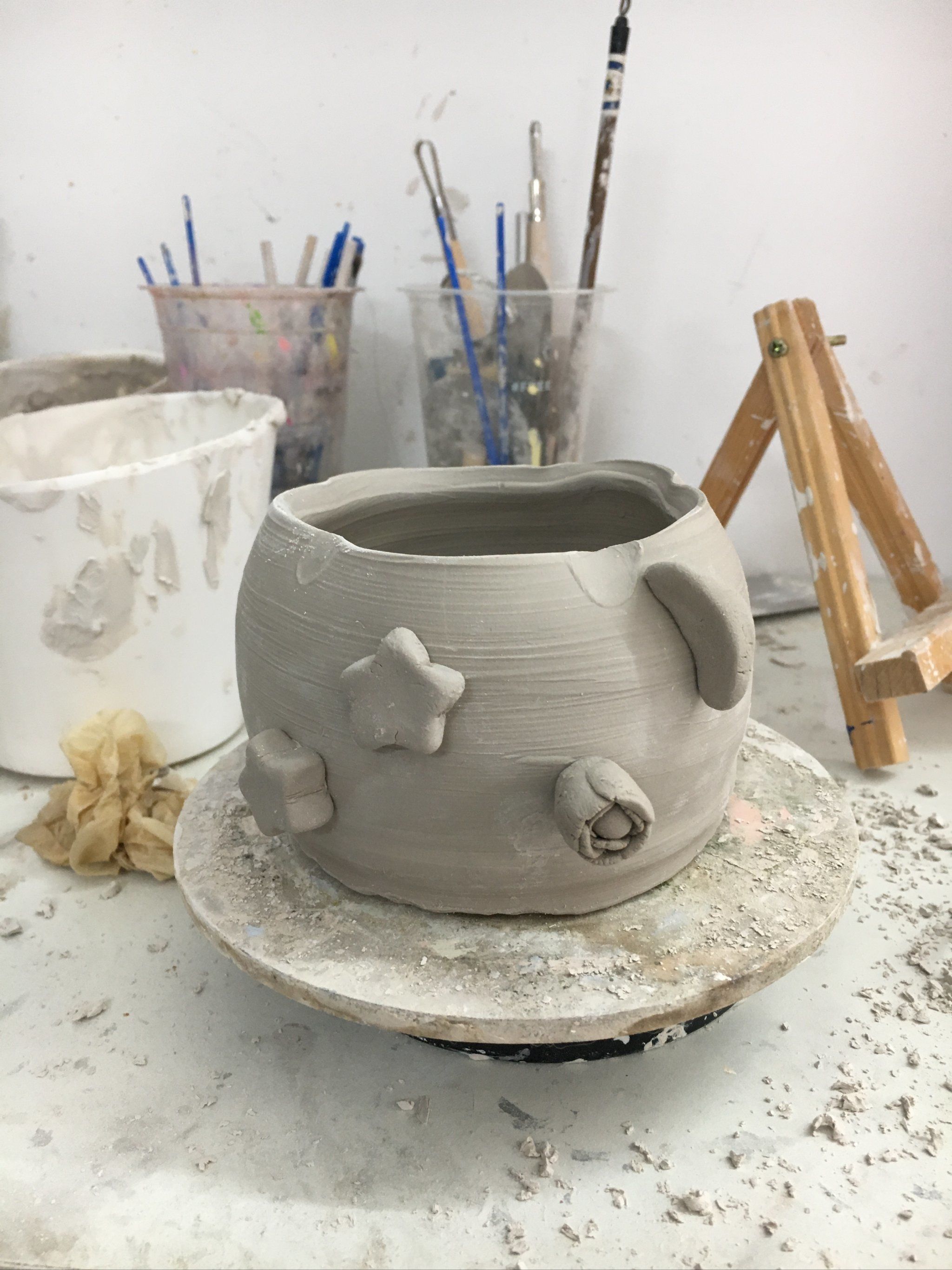 手工陶瓷杯diy