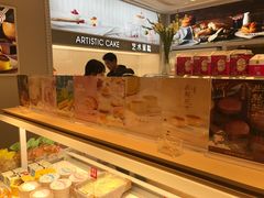 面包甜点陈列柜-好利来(十里河店)