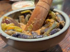 擂椒茄子皮蛋-水煮三国·川鲁江湖菜(香山店)