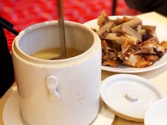 牛蒡煲鱼骨-镛记酒家