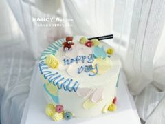 -卡比儿童蛋糕·心意定制·低脂零卡糖动物奶油FancyBALLOON(滨海店)