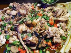 紫苏味牛蛙锅-蘭奢雅集·江浙菜(青山江滩店)