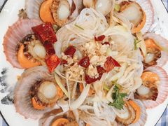 油泼扇贝-来之顺海鲜菜馆·青岛菜(栈桥店)