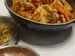 五花肉鱿鱼盖浇饭-HONGA HONGA雄家(曹路店)